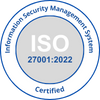 ISO 27001:2022 certificate
