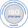 ISO 27701:2019 certificate